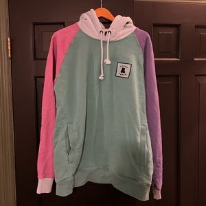 Teddy Fresh H3H3 colorblock hoodie size 2XL